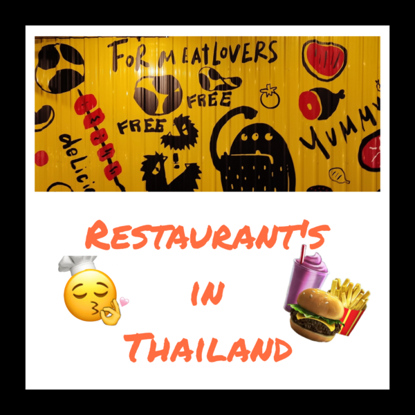 Restaurant in Thailand