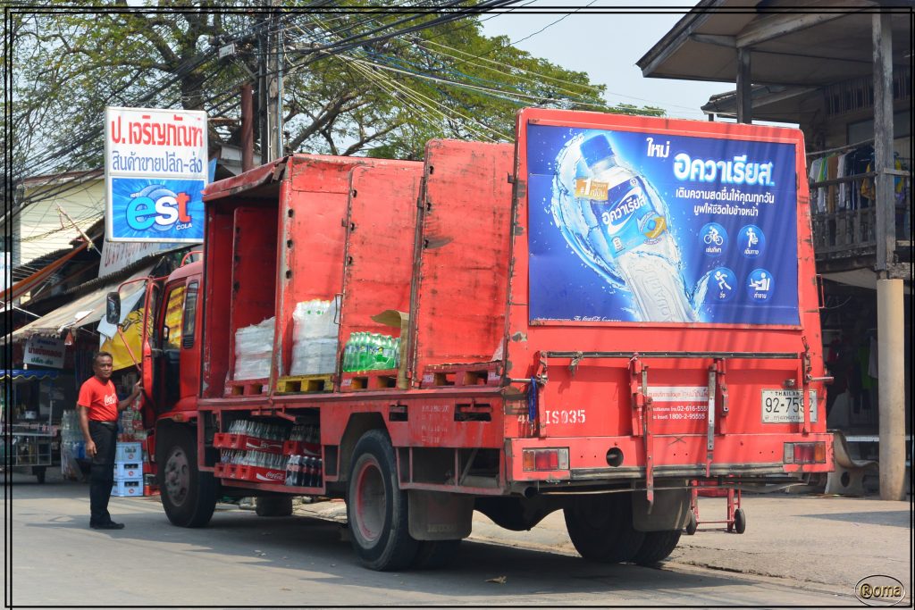 Coke Truck in BanPhe